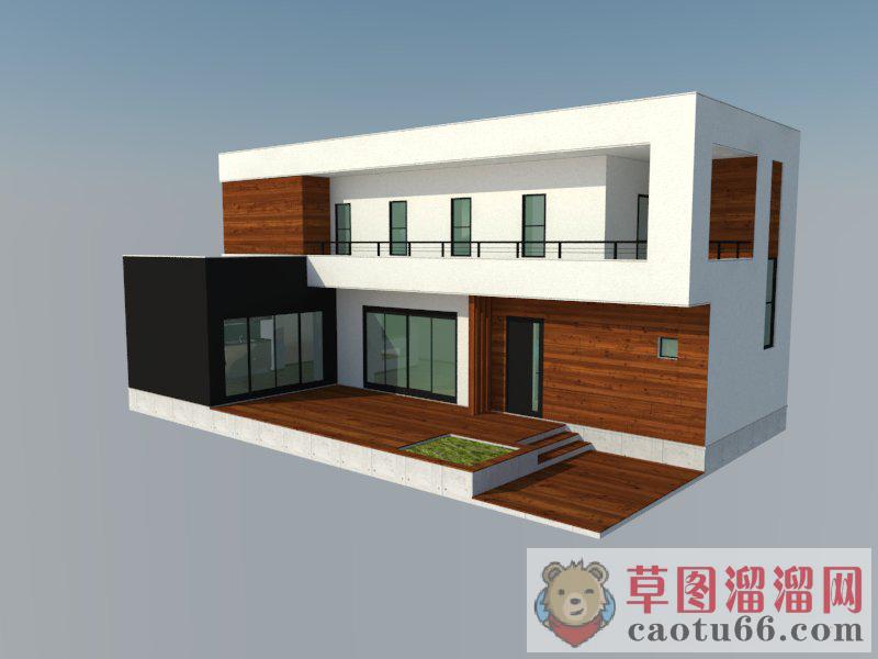别墅住宅建筑SU模型