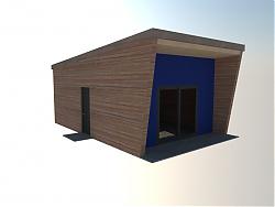 工作室木屋SU模型