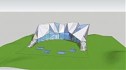 创意工作室建筑SU模型