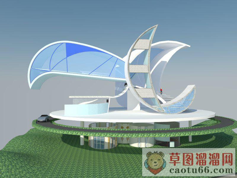 创意建筑SU模型