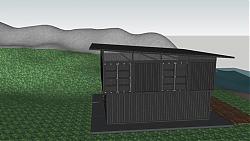 集装箱建筑SU模型