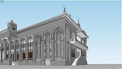 教堂建筑SU模型