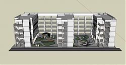 科技产业园建筑SU模型