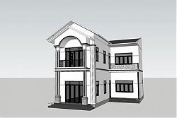 别墅住宅建筑SU模型
