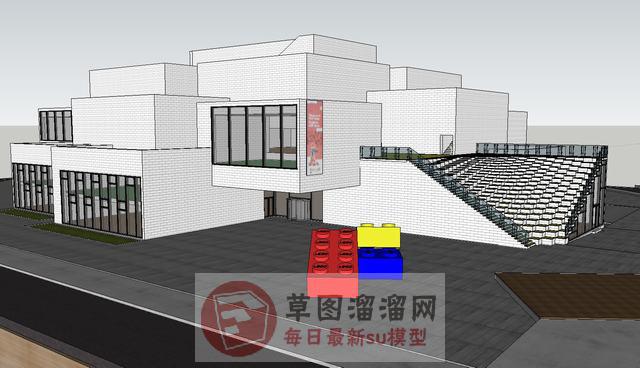 乐高建筑博物馆SU模型