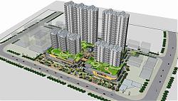 高层小区规划SU模型