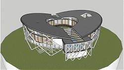 创意住宅建筑SU模型