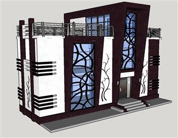 别墅建筑SU模型