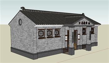 公厕公共卫生间SU模型