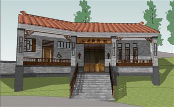 公厕厕所洗手间SU模型
