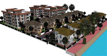 别墅建筑住宅SU模型
