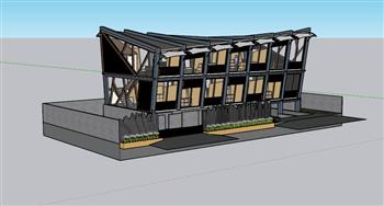 异形建筑SU模型