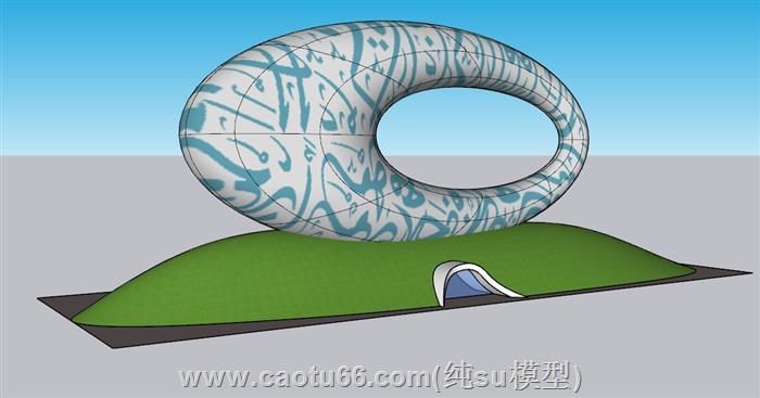 博物馆SU模型