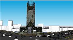 城市创意异形建筑SU模型