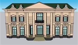 别墅建筑住宅SU模型