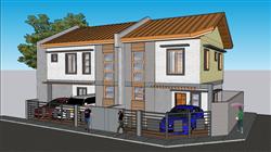 住宅建筑别墅SU模型