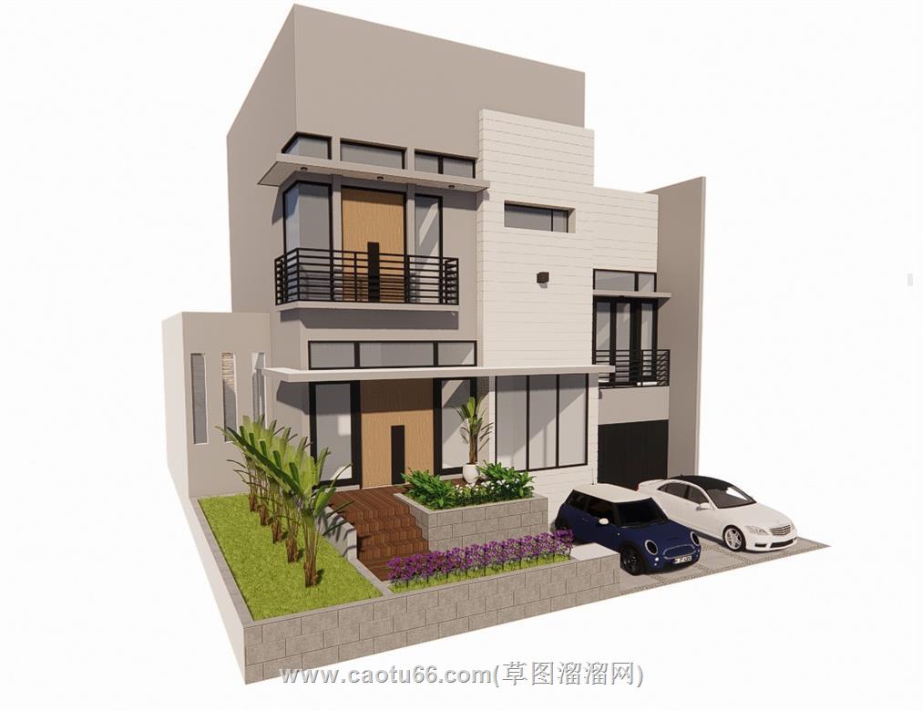 别墅住宅SU模型