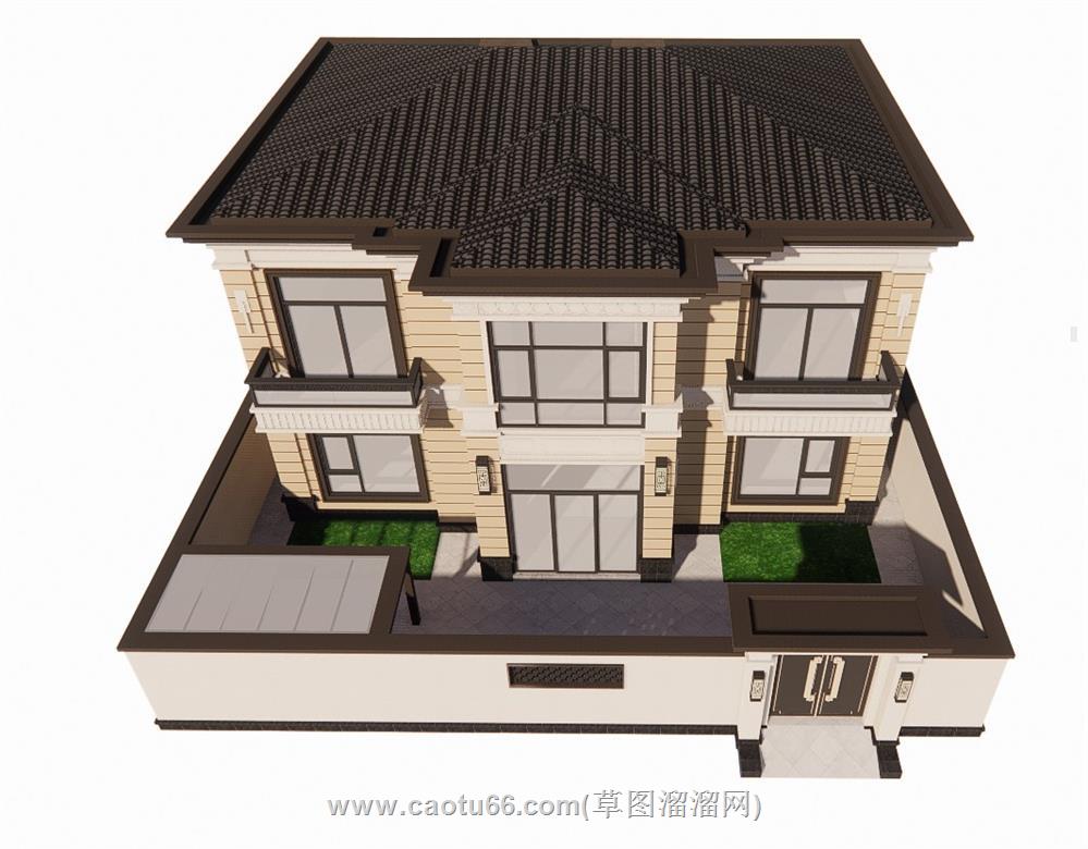 别墅住宅SU模型