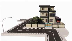 东亚别墅住宅SU模型