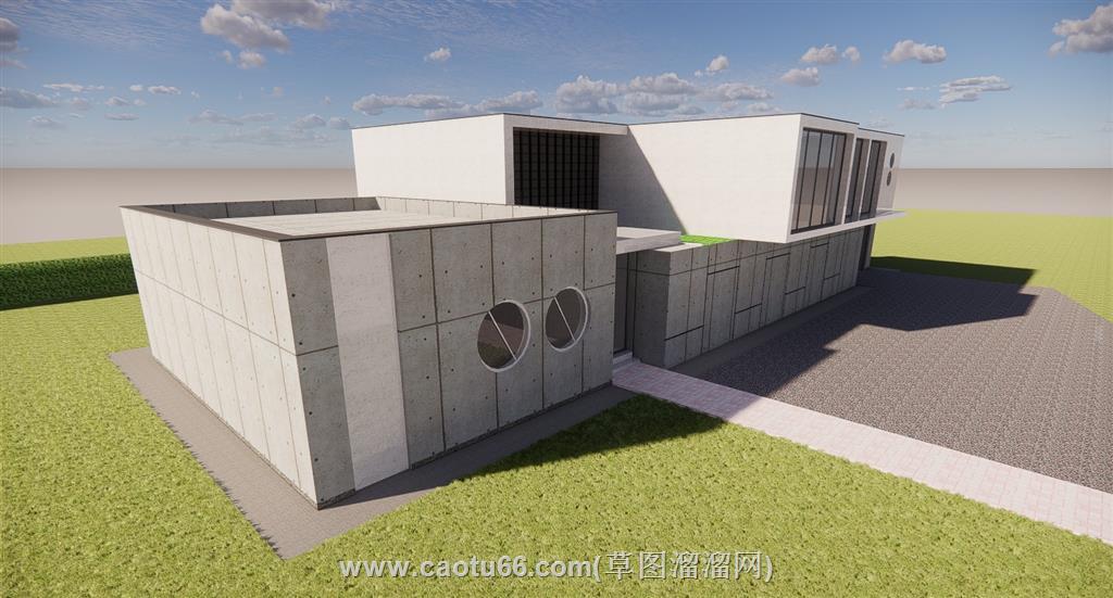 住宅建筑SU模型