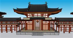 古建筑SU模型