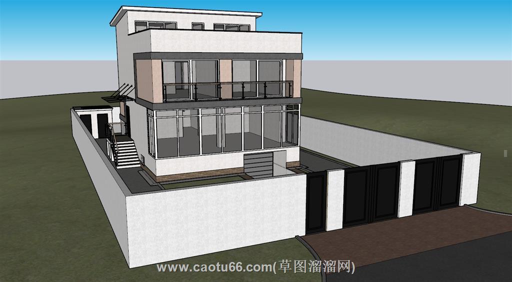 别墅住宅SU模型