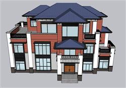 别墅住宅SU模型