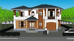别墅住宅SU模型