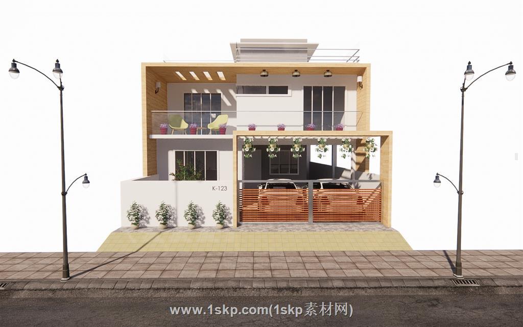 住宅SU模型