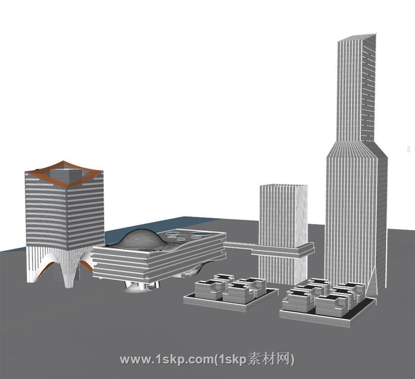 异形建筑SU模型