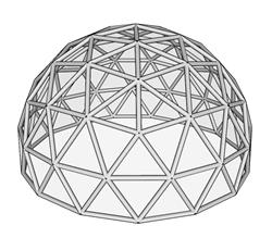 阳光玻璃SU模型