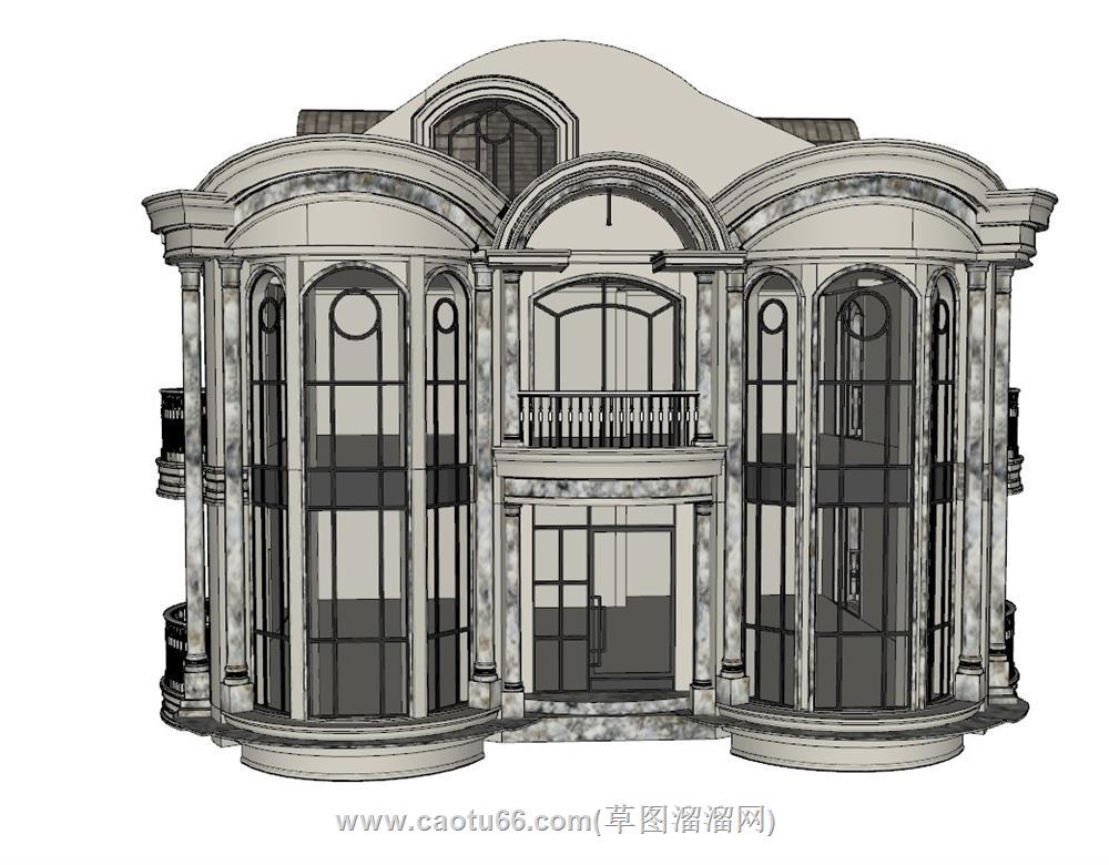 别墅住宅SU模型