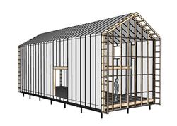 仓库木屋SU模型