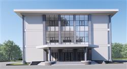 学校剧场建筑SU模型