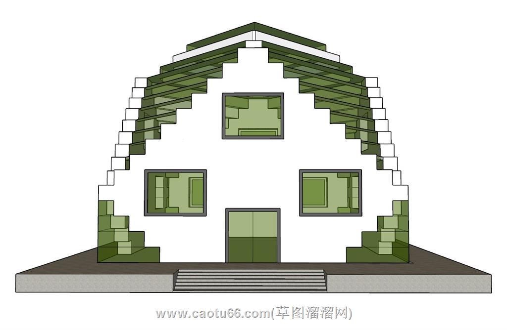 创意建筑SU模型