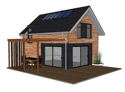 住宅木屋SU模型