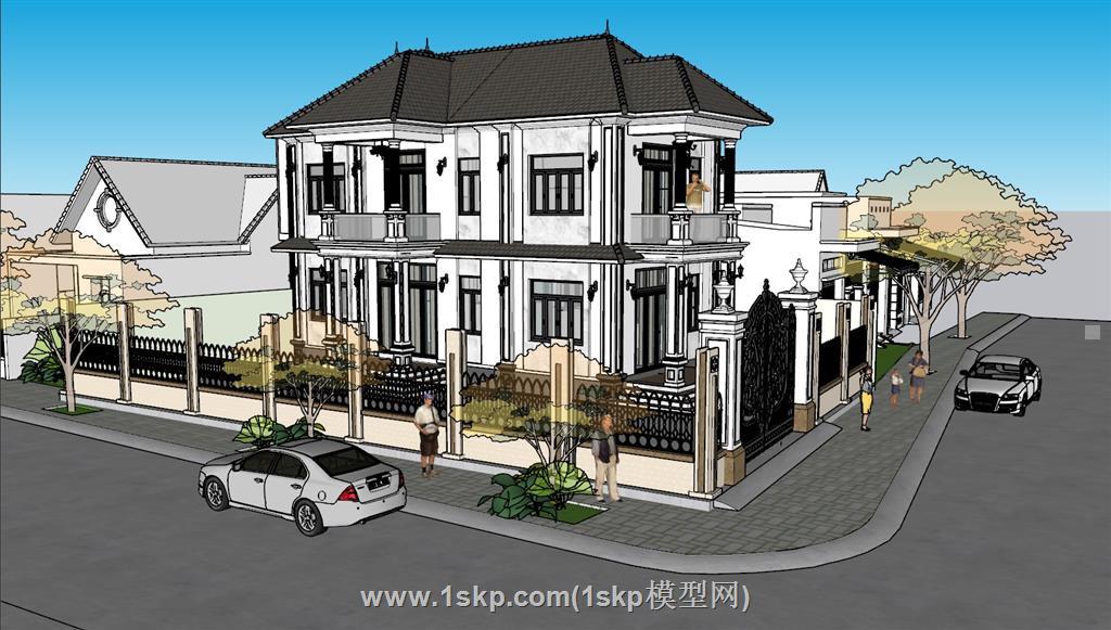 别墅住宅SU模型