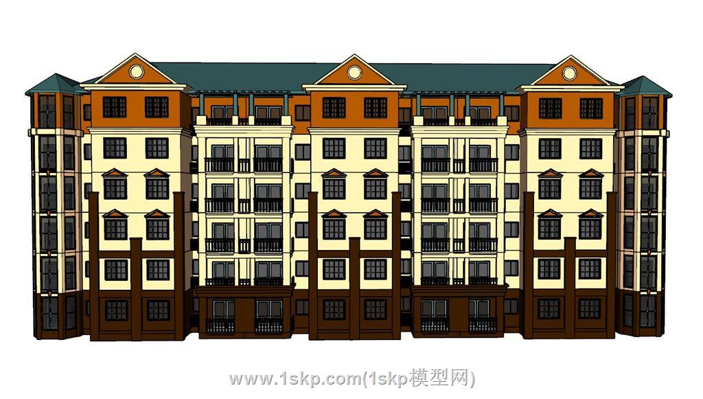 住宅建筑SU模型