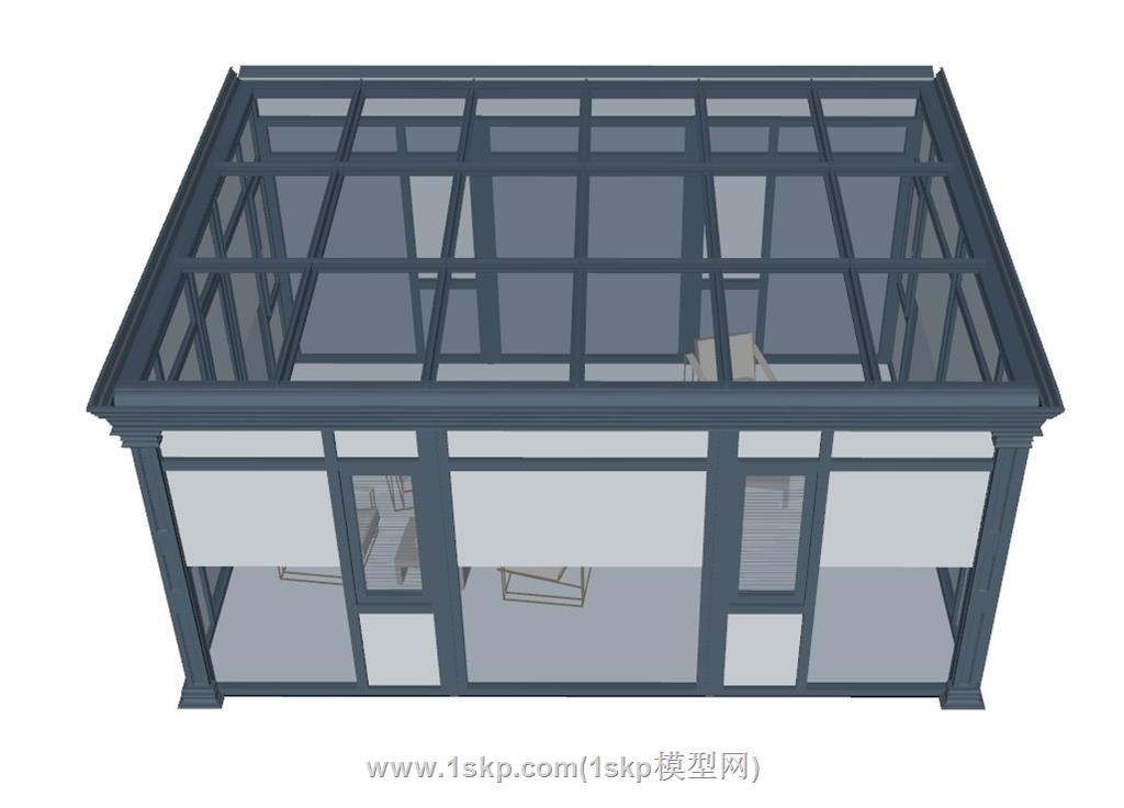 阳光房SU模型