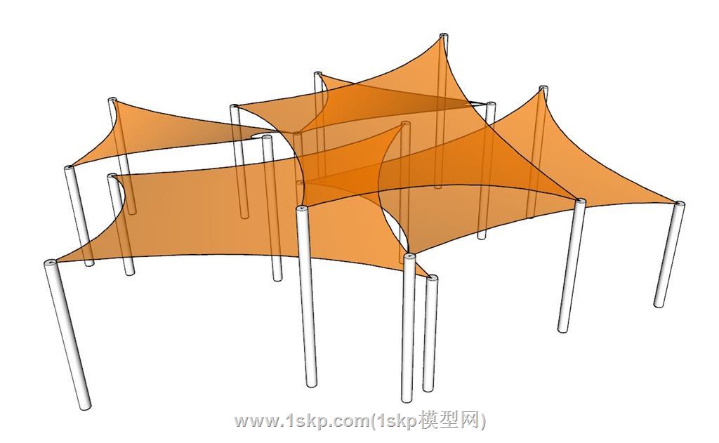 张拉膜SU模型