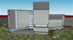 展览馆建筑SU模型