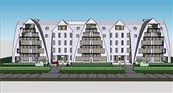 住宅楼建筑SU模型