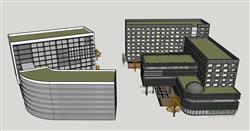 产业园建筑SU模型