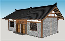 公共厕所公厕SU模型