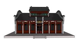 民房民居SU模型