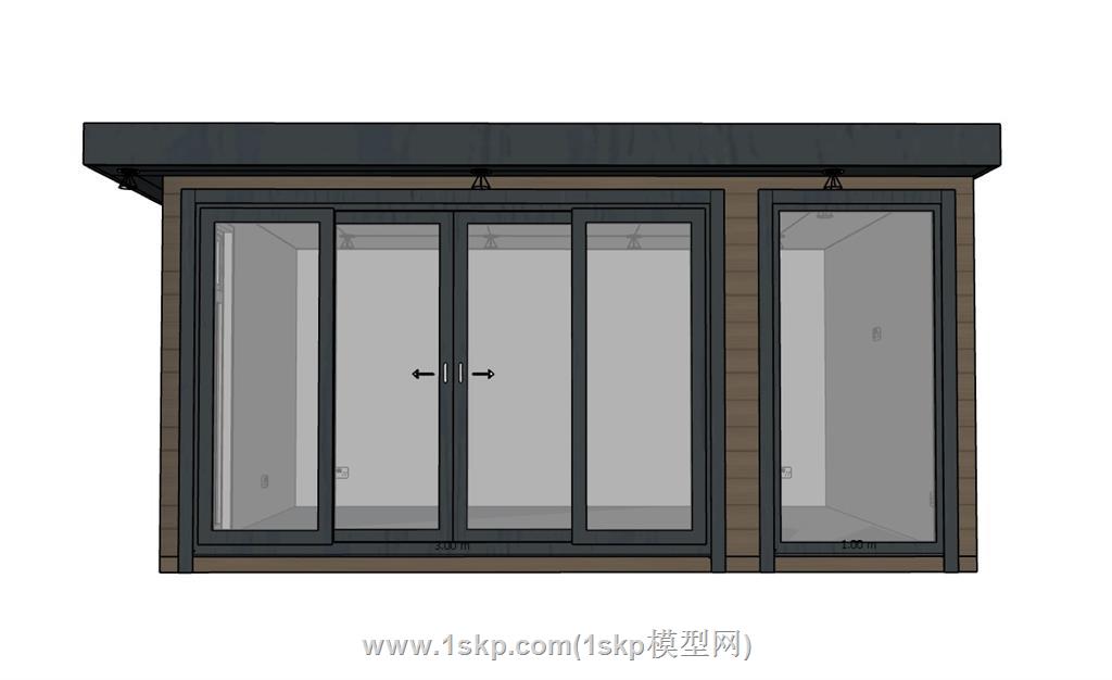 房屋工作室SU模型