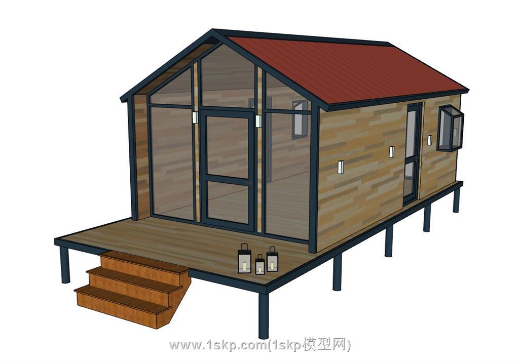 森山住宅SU模型