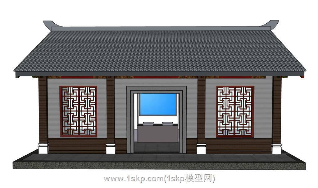 公厕公共厕所SU模型