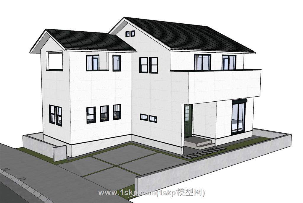 住宅别墅SU模型