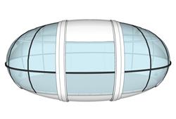太空舱SU模型